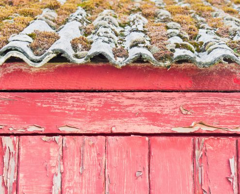 Red cabin